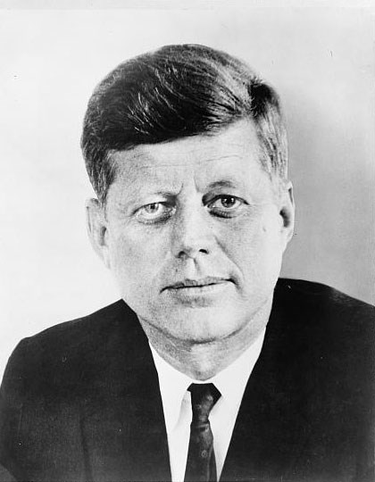 President John F. Kennedy