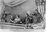 Image of the Assassination of President Lincoln