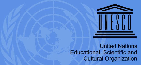 The logo of UNESCO