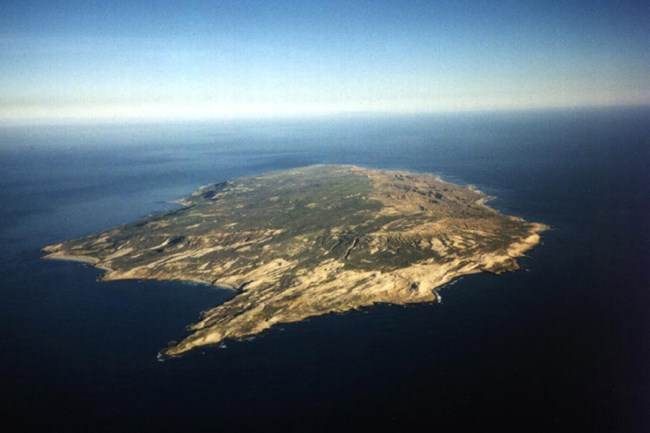 San Nicolas Island aerial. © Steve Schwartz