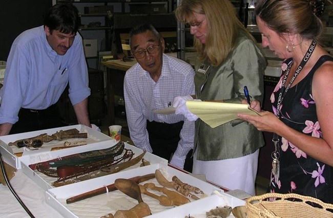 Nome Eskimo and Chinik Eskimo Communities visit Colorado Historical Society