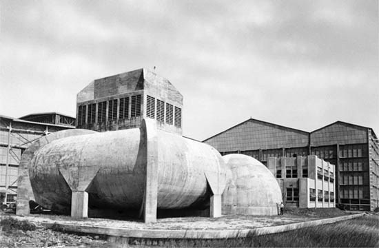 exterior of tunnel in 1936
