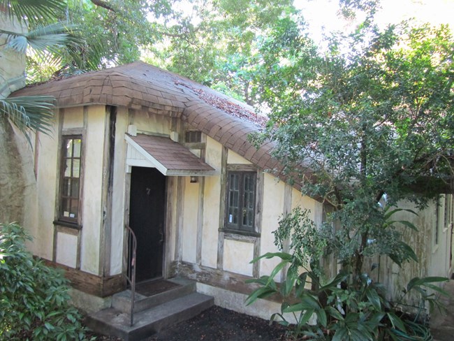 northern door of Marjory Stoneman Douglas House