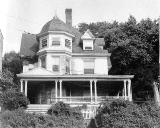 historic image of Armstrong House in 1975