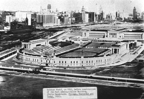 Grant Park Stadium (Soldier Field), Chicago, Illinois, 1932