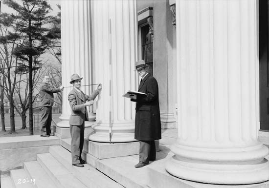 HABS staff documenting Kentucky Institute for the Blind