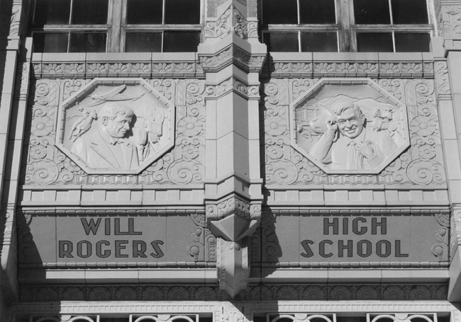 07000918 will rogers high school Decorative Detail image of Will Rogers
