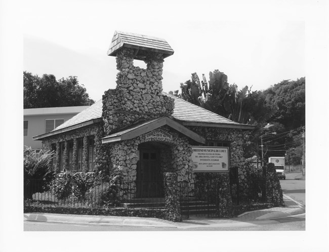 small stone chapel