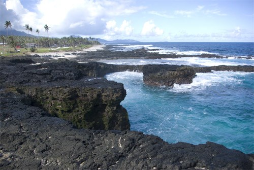 rocky shoreline