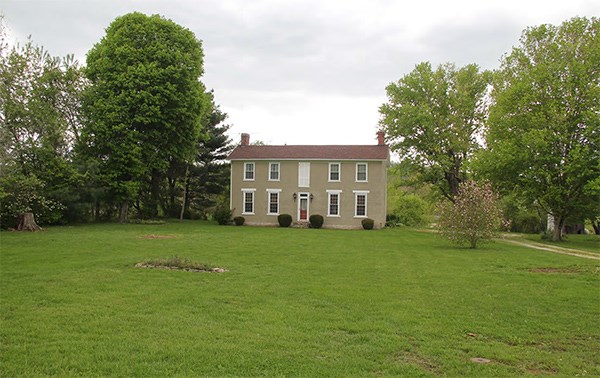 Sroufe House - two story brick house