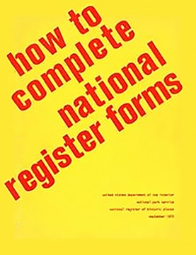 Form Bulletin Image of booklet cover with yellow background and red text.
