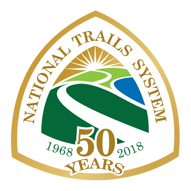 National Trails System 50th Anniversary logo