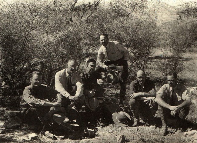 Members of the Sonora Expedition, G. Grant, 1935
