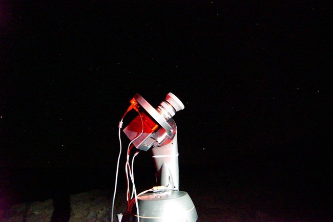 camera on tripod