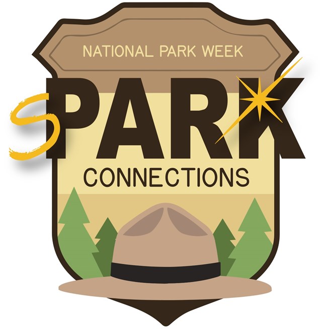 National Park Week Spark Connections graphic