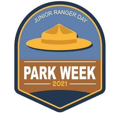 National Park Week Junior Ranger Day logo