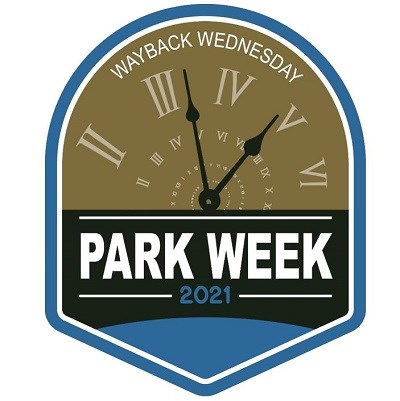 National Park Week Wayback Wednesday logo