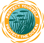 Protect Yourself Protect the Ocean Campaign Graphic Protect Yourself Protect the Ocean Campaign Graphic