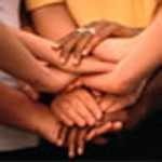 Volunteer hands