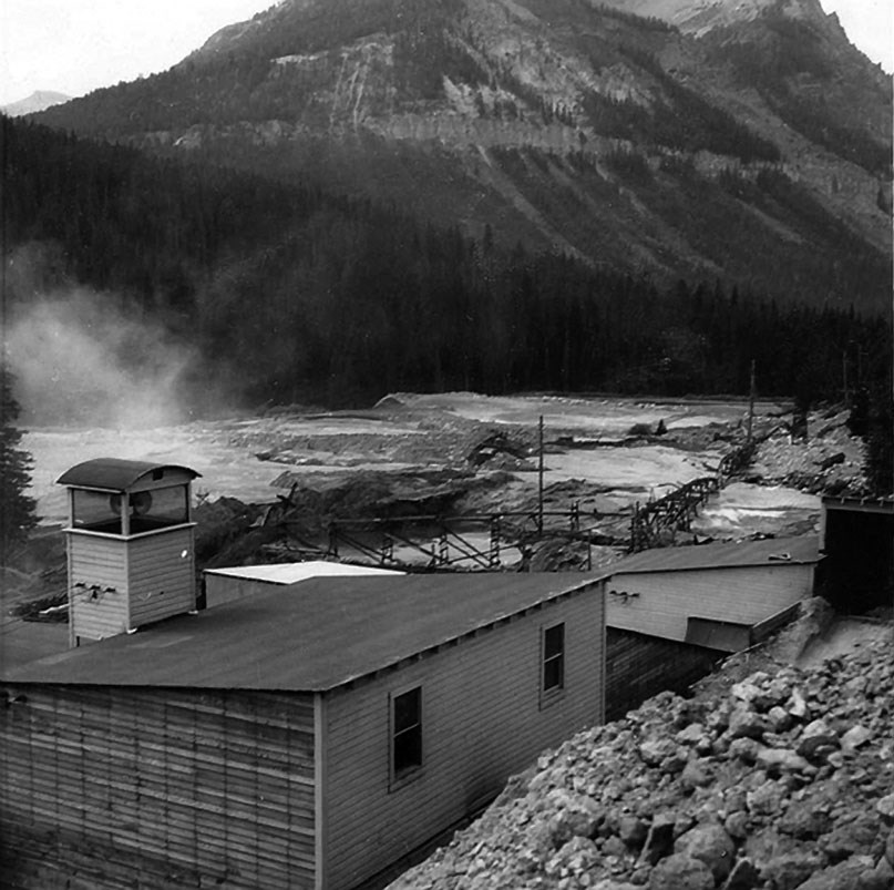 McLaren Gold Mine near Cooke City, Montana.