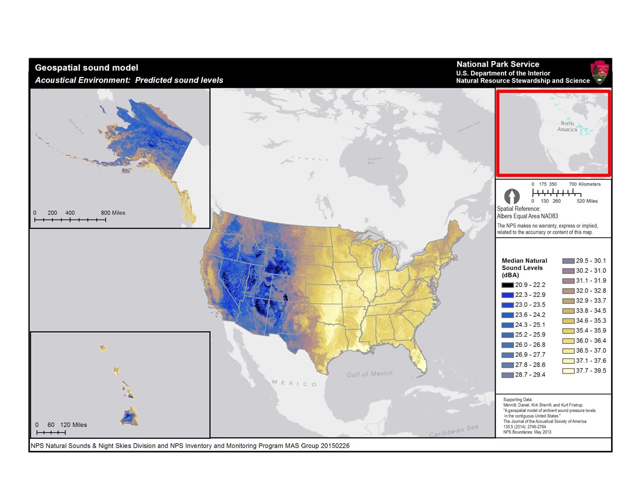 Geospatial Sound Model Acoustical Environment