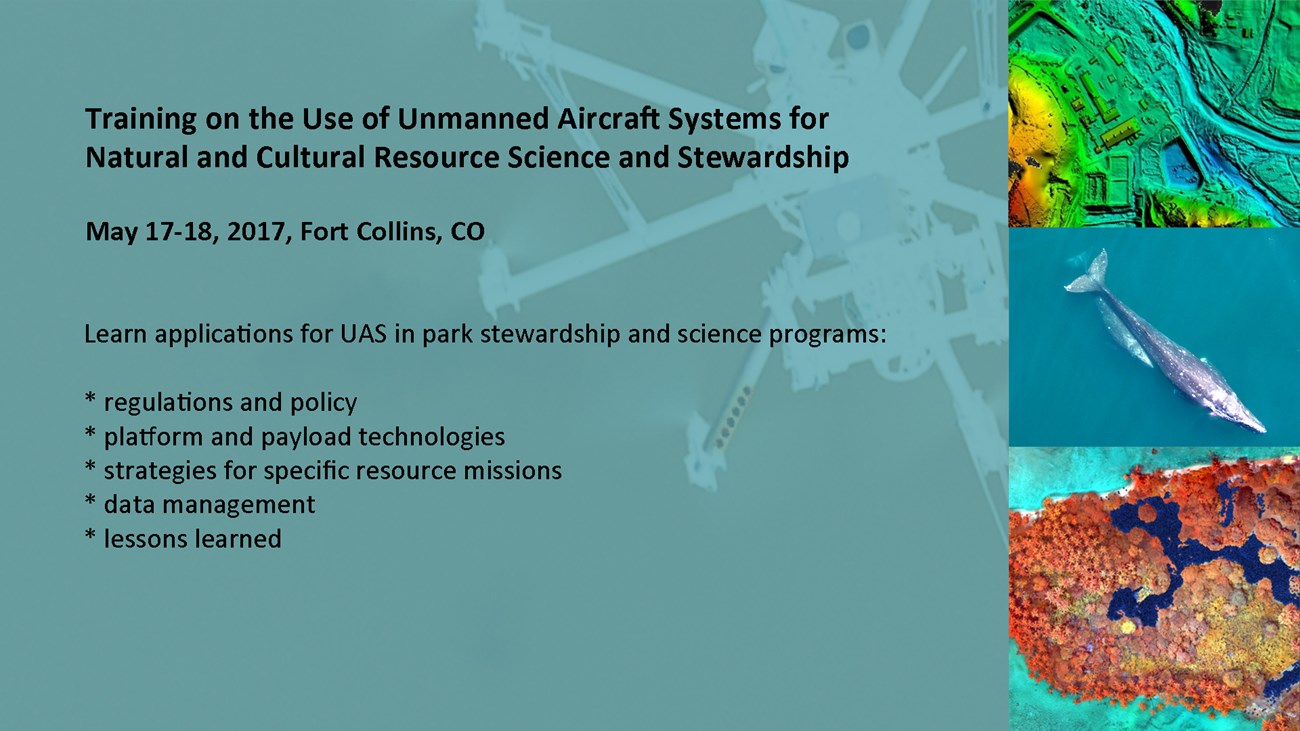 UAS_posterweb2 Poster gives information about a symposium on the use of unmanned aircraft systems