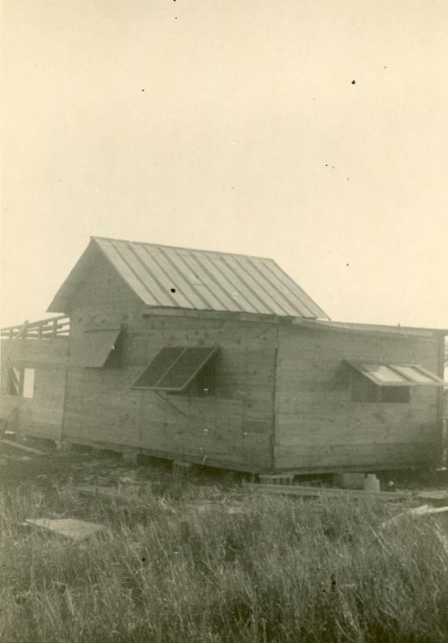 House rebuilt following a 1948 hurricane.