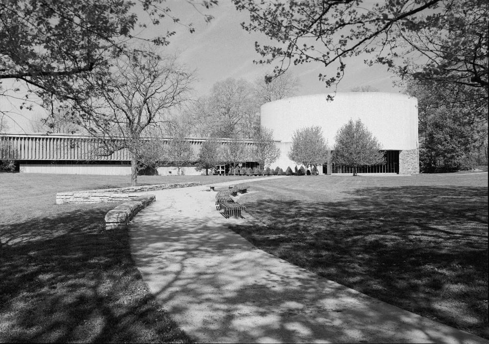 The Gettysburg Visitor Center constructed under Mission 66