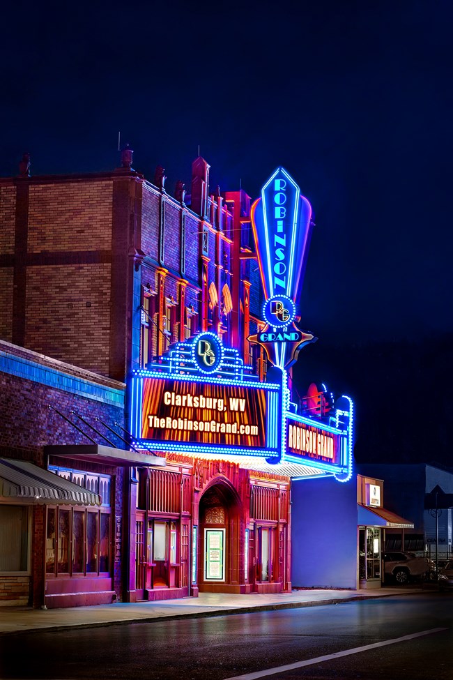 Robinson Theater marquee