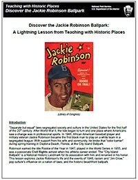 Cover of Jackie Robinson lightning Lesson Plan (twhp) Cover of Jackie Robinson lightning Lesson Plan (twhp)