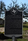 Historical marker for Blancpain’s French trading post that spurred Spanish efforts to install missions and a presidio in the region.  Courtesy of the National Park Service.