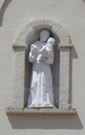 Front of church. Ysleta Mission (Mission Corpus Christi de San Antonio de la Ysleta Sur)