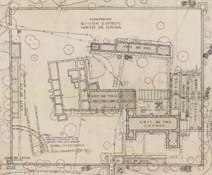 restoration_plan_1938. Mission Nuestra Señora de la Bahía del Espíritu Santo de Zúñiga