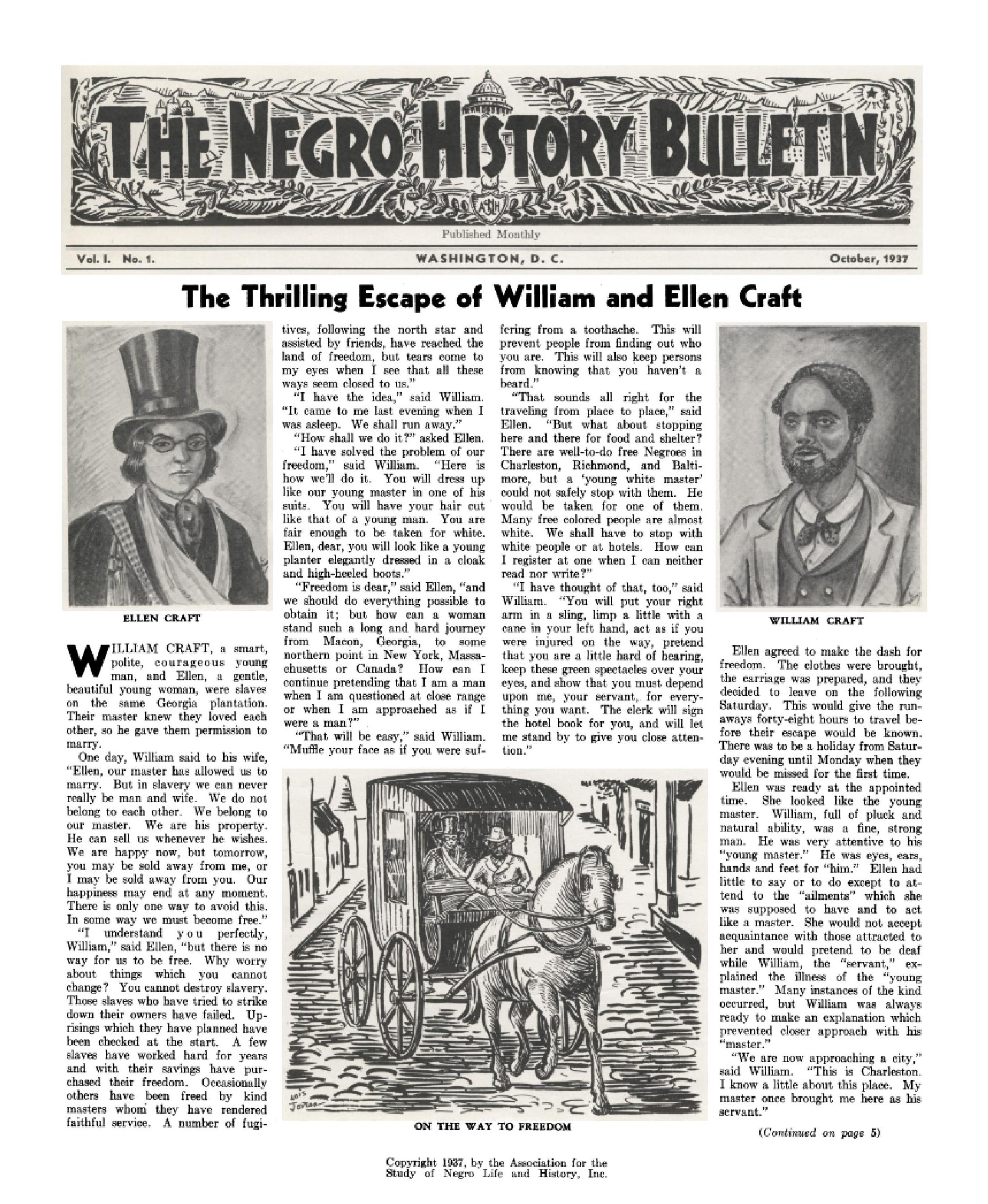 1937 First Issue Negro Bulletin Negro Bulletin from JSTOR