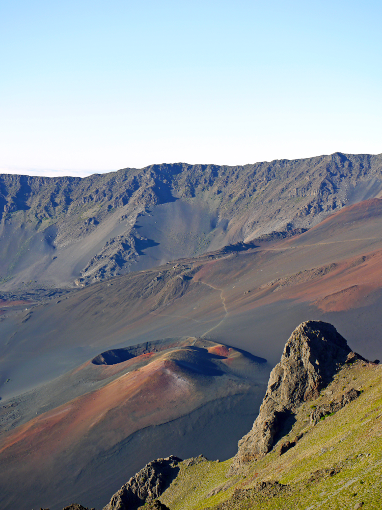 colorful volcanic landscape