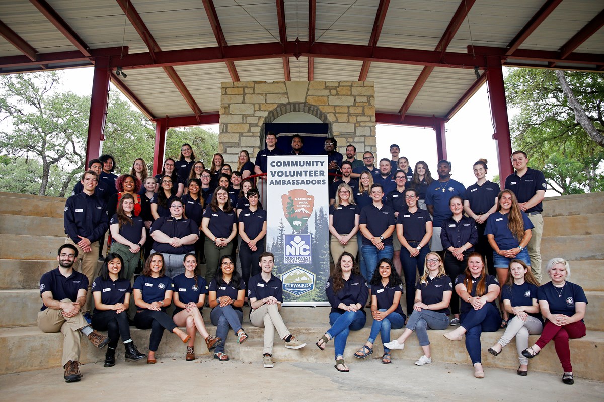 A group picture of the 2019 Community Volunteer Ambassadors