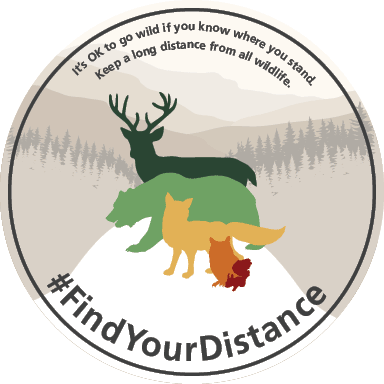 #FindYourDistance Sticker
