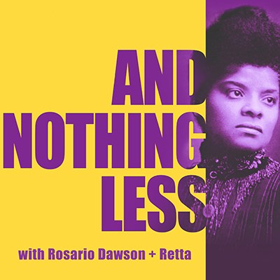 And Nothing Less podcast logo