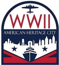 American World War II Heritage City Program logo