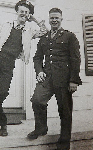young men before going to war