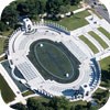 lt= aerial view of the World War II Memorial