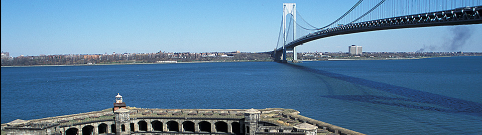 Battery Weed and Bridge from Overlook