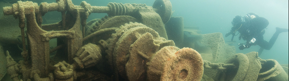 Glenlyon Wreck at Isle Royale