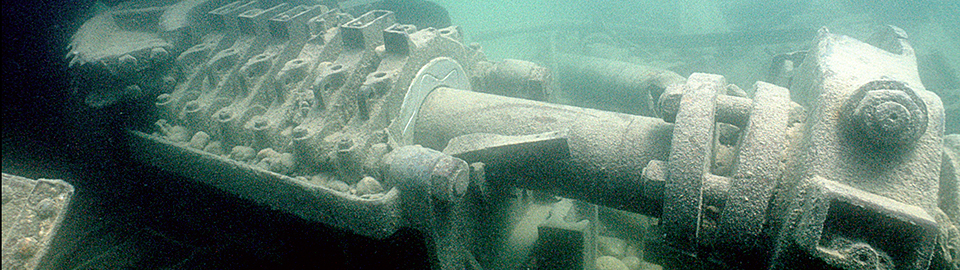 Submerged machinery