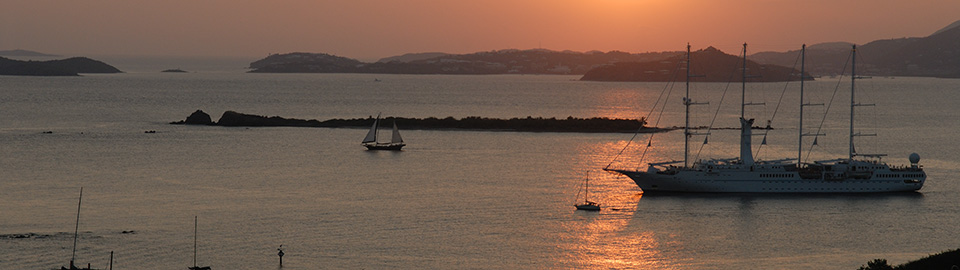 St. John sunset over St. Thomas