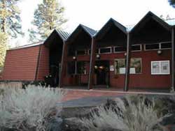 front entrance, Sunset Crater Volcano Visitor Center front entrance, Sunset Crater Volcano Visitor Center