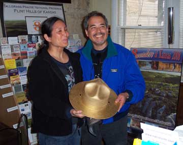 250,000th visitor to the preserve