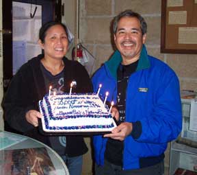 250,000th visitor to the preserve