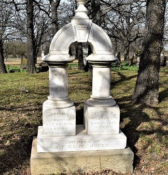 gravesite of Samuel and Charlie Jones