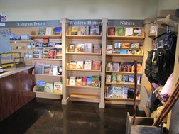 bookstore at Tallgrass Prairie Photo showing the sales outlet at the preserve
